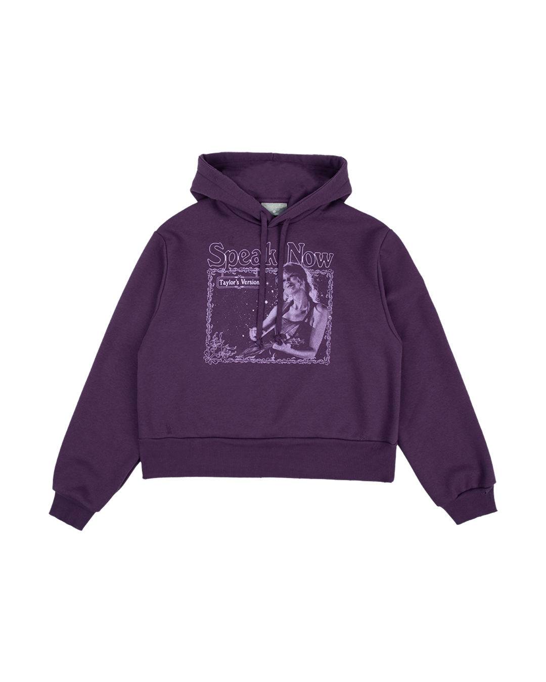 The Story Of Us Purple Crop Hoodie – Taylor Swift Official Store