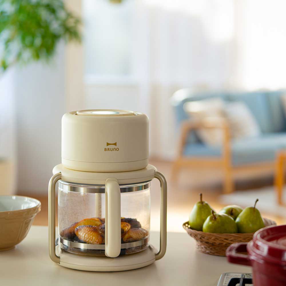 値下げ⭐︎BRUNO ガラスエアフライヤー 新品未使用&送料込み BRUNO