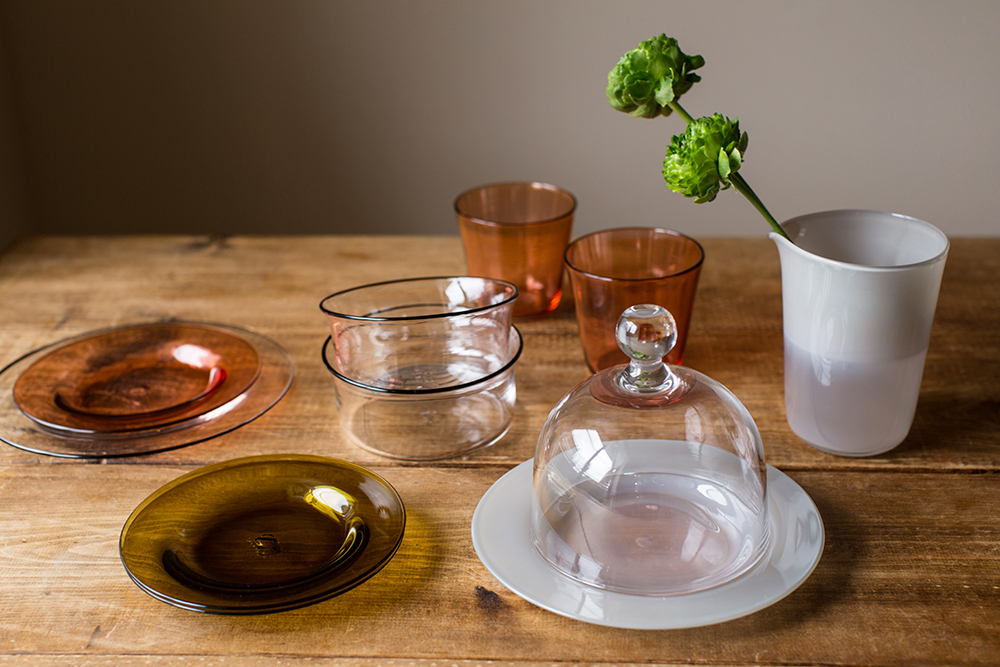 黒川登紀子 片口ガラス鉢 作家 【公式通販】