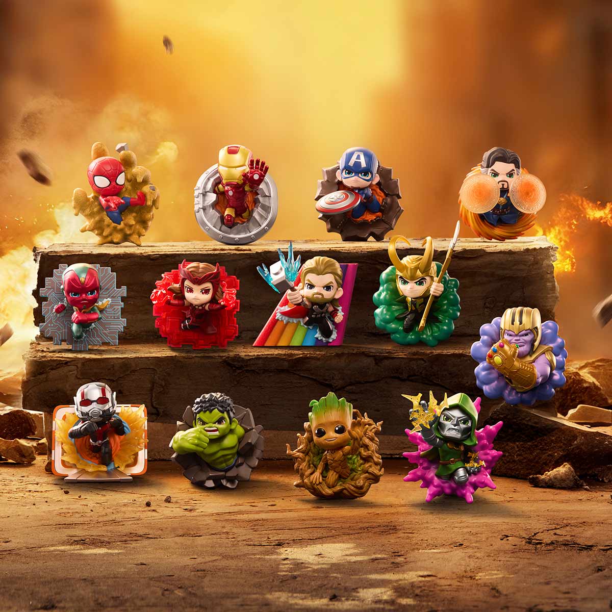 POPMART Marvel Across the Infinite Series Blind Box Figure