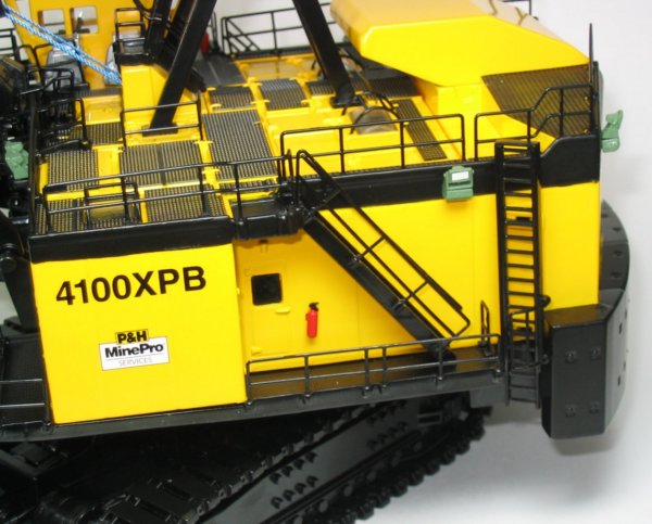 P&H 4100XPB Rope Shovel (1:87th) - Diecast Model Review