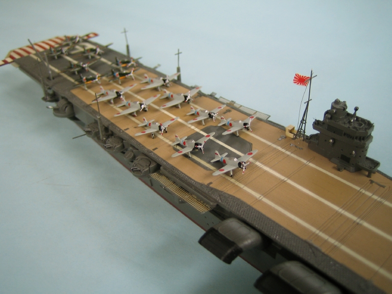 アオシマ1/700「飛龍」竣工: 艦艇模型製作など