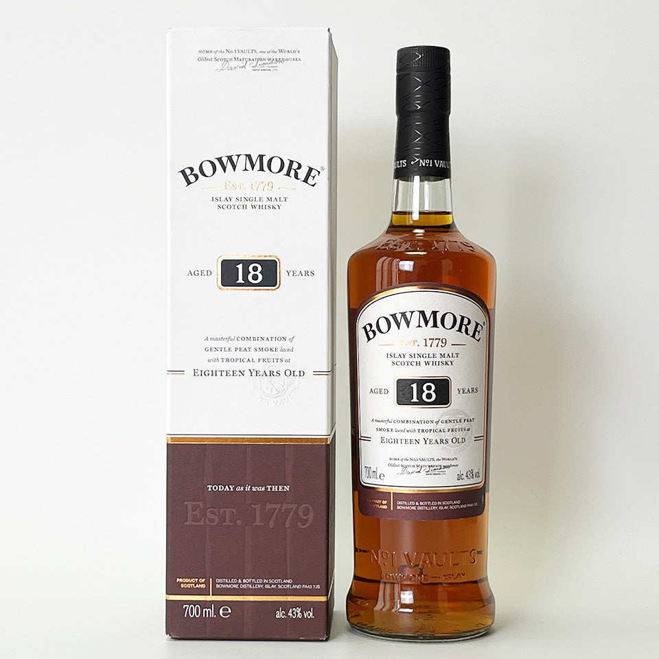 ウィスキー_アイラ／BOWMORE（ボウモア） 18年 【正規輸入品】 – 地酒