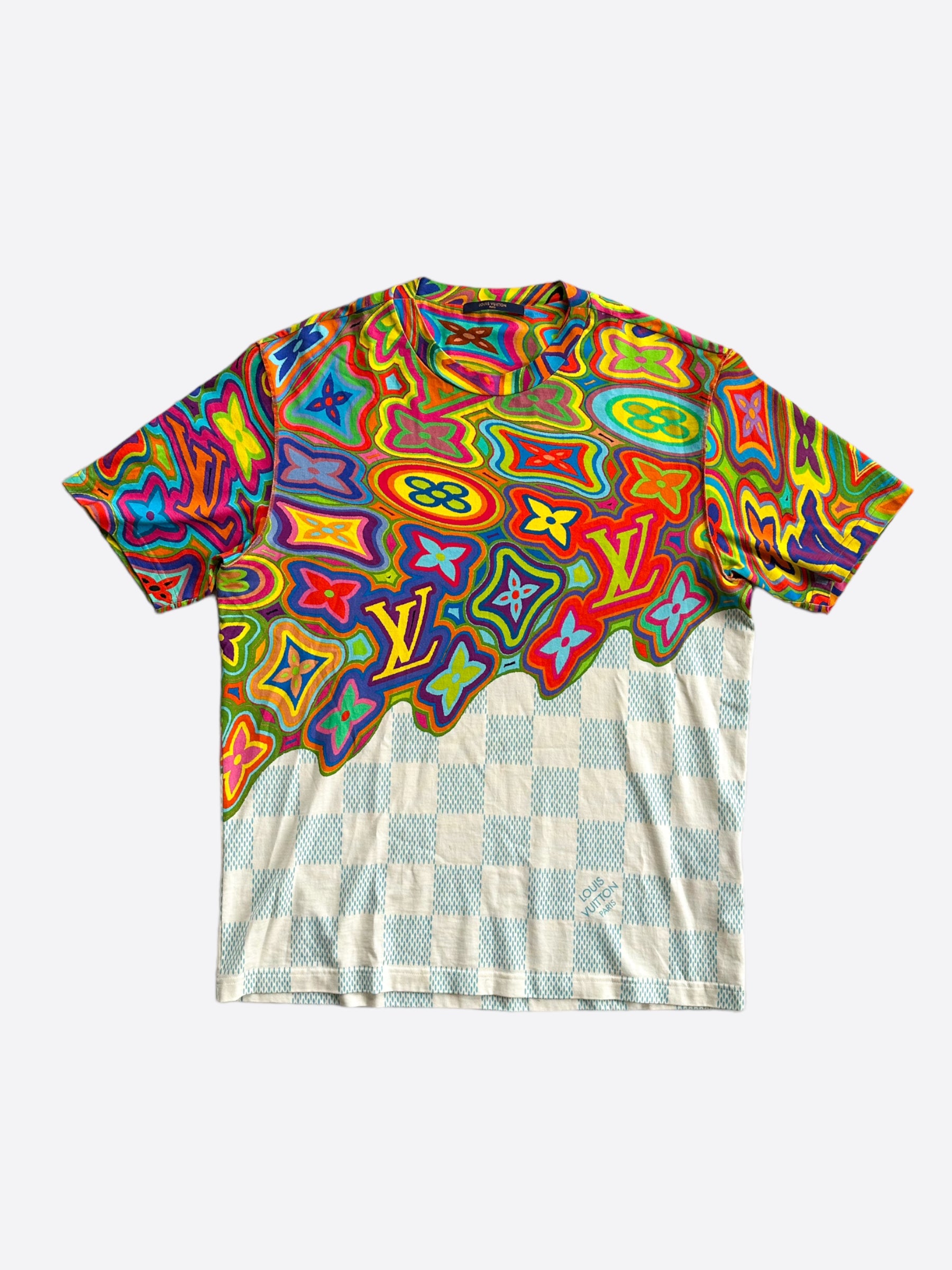 Louis Vuitton Psychedelic Print T-Shirt – Savonches