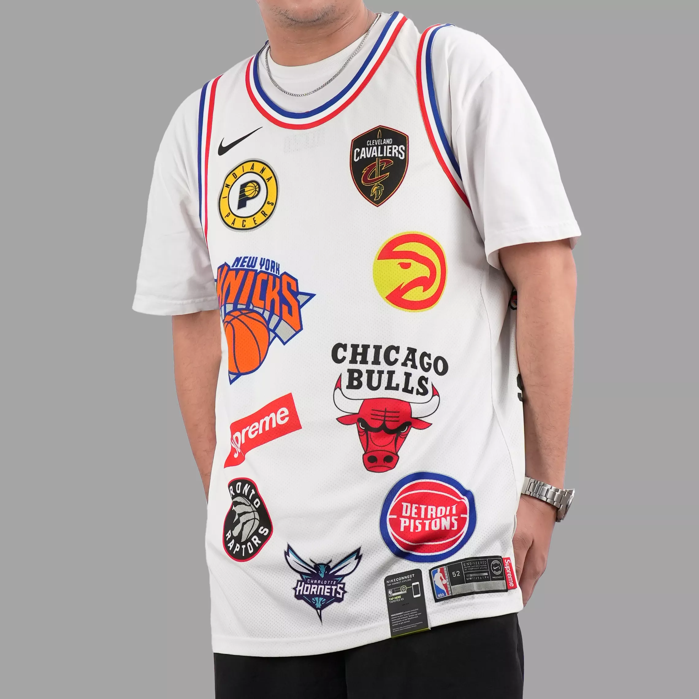 Mens Jersey Chicago Bulls Supreme X Nike Basketball Jersey Supreme