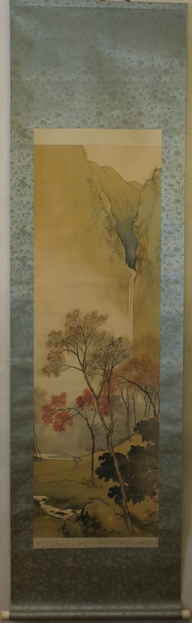 日本画 風景 朝一圭鳳