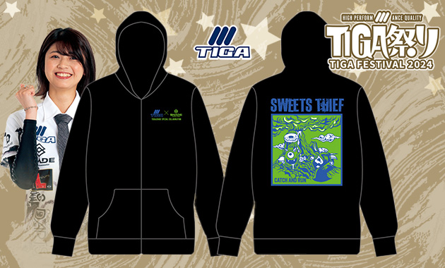 新品未開封 坂口優希恵 SHADE TIGA コラボ パーカー Lサイズ 坂口優希