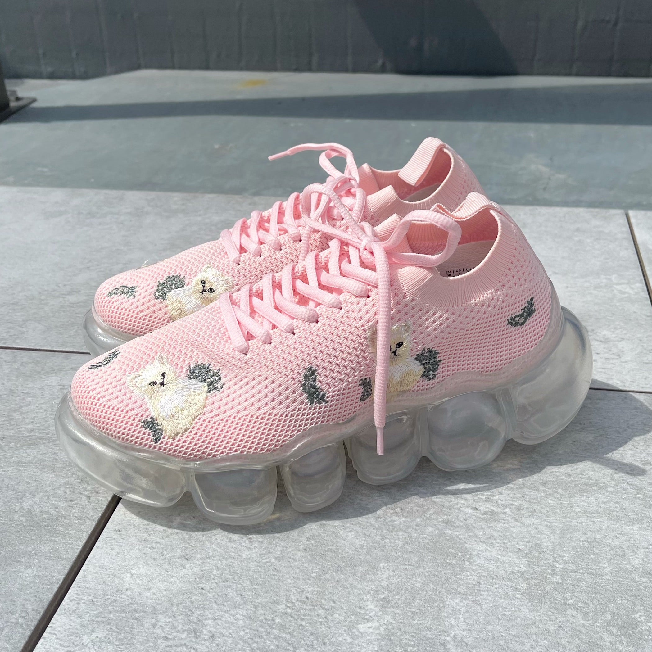 JEWELRY KITTEN EMBROIDERY / PINK / MIKIOSAKABEスニーカー | シープ