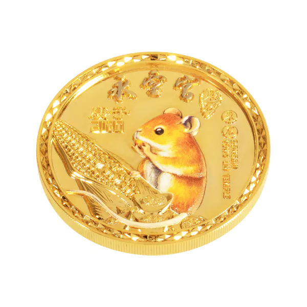 中国記念メダル 大型 辛丑牛年賀岁彩銀珍藏紀念 丑年 2021年 記念