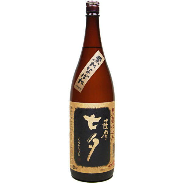 薩摩 黒七夕 25° 1800ml -芋焼酎- – 鹿児島の焼酎専門店 焼酎維新館