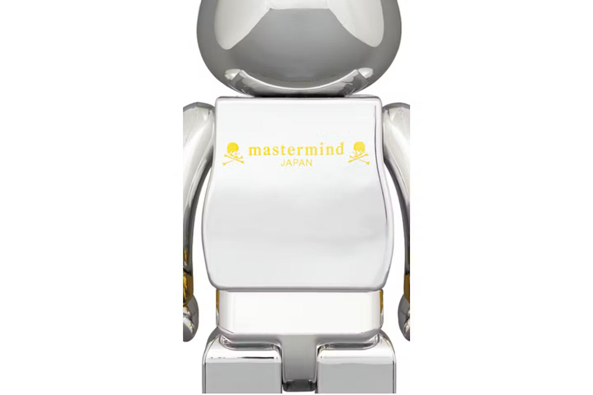 Bearbrick x mastermind JAPAN 1000% Silver – shoegamemanila