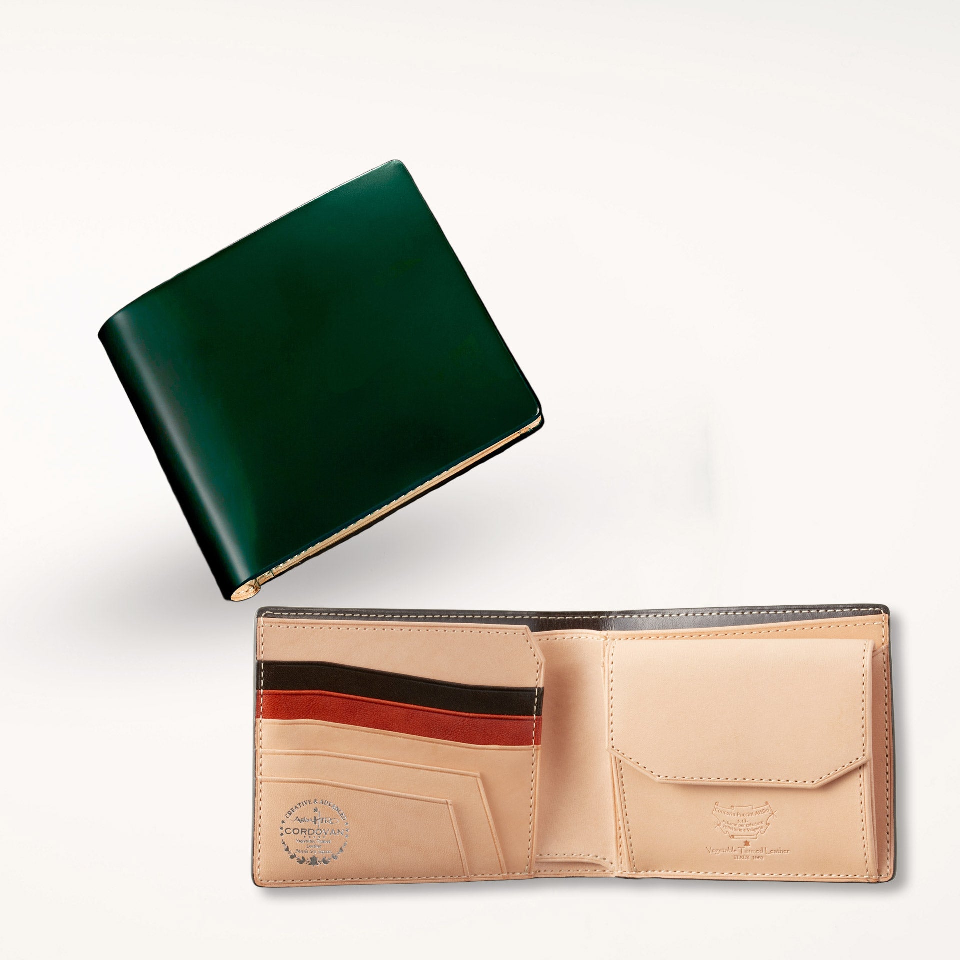 アトリエ・ヒロ コードバンプレミアム 二つ折り財布（札入れ