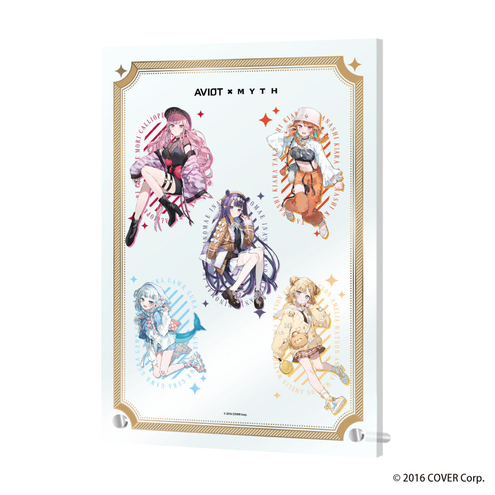 販売終了】A5アクリルパネル ホロライブ English -Myth-