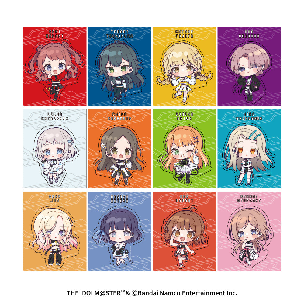 ミニキャラ]トレーディングシール 学園アイドルマスター 全12種