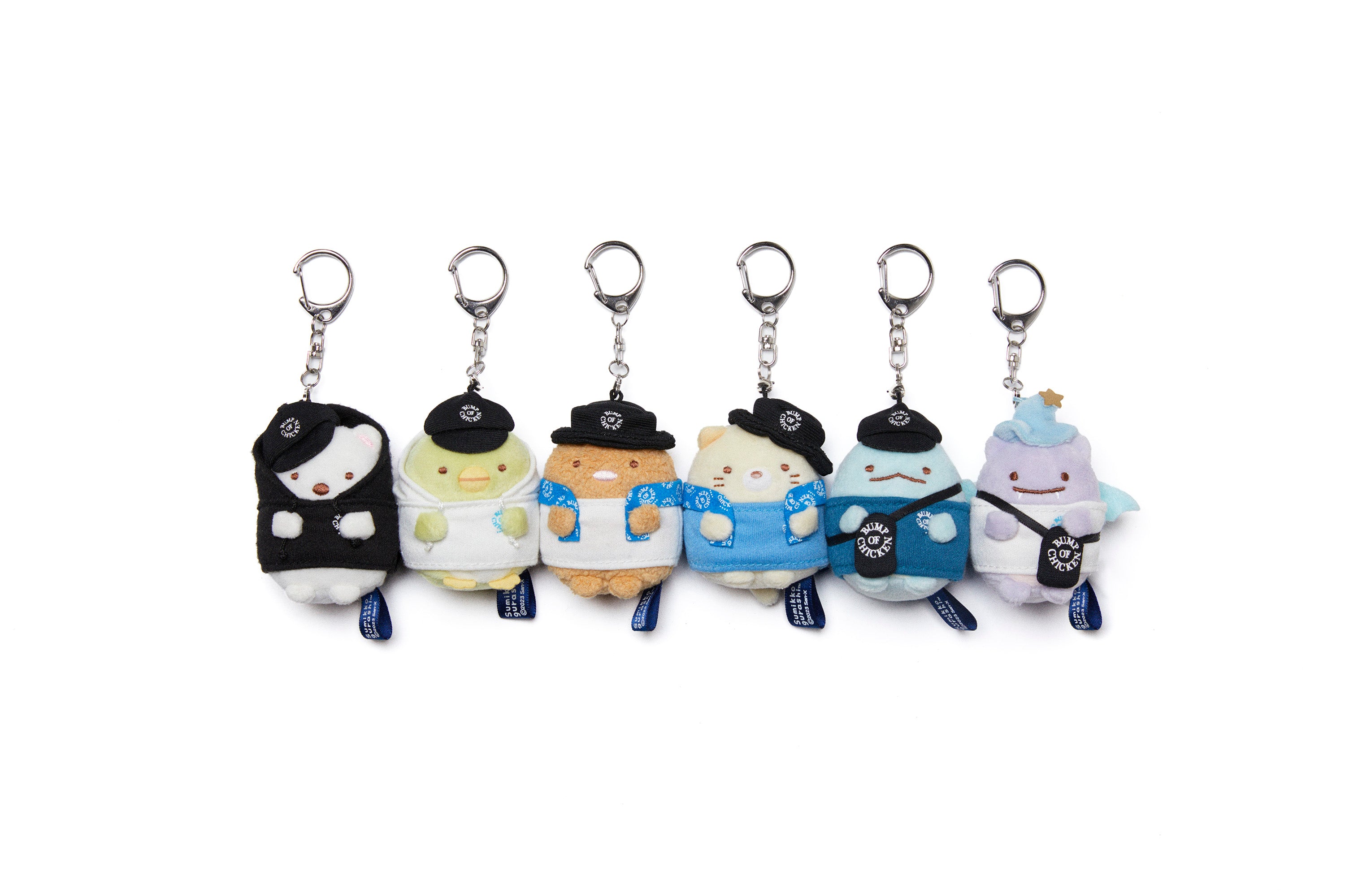 すみっコぐらし× BUMP OF CHICKEN ぶらさげぬいぐるみ(全6種)