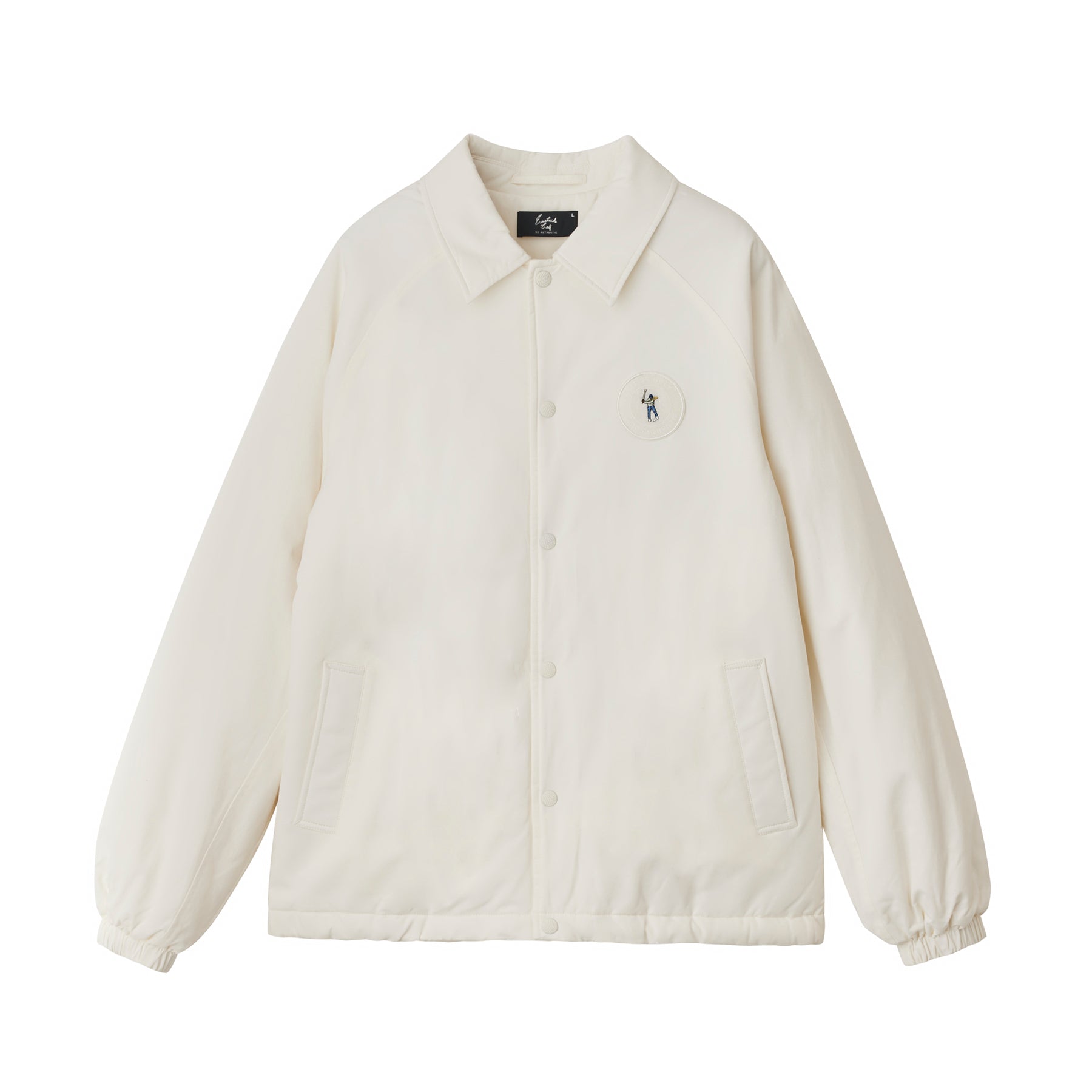 naptime コーチジャケット ホワイト Naptime Nissyコーチジャケット 白