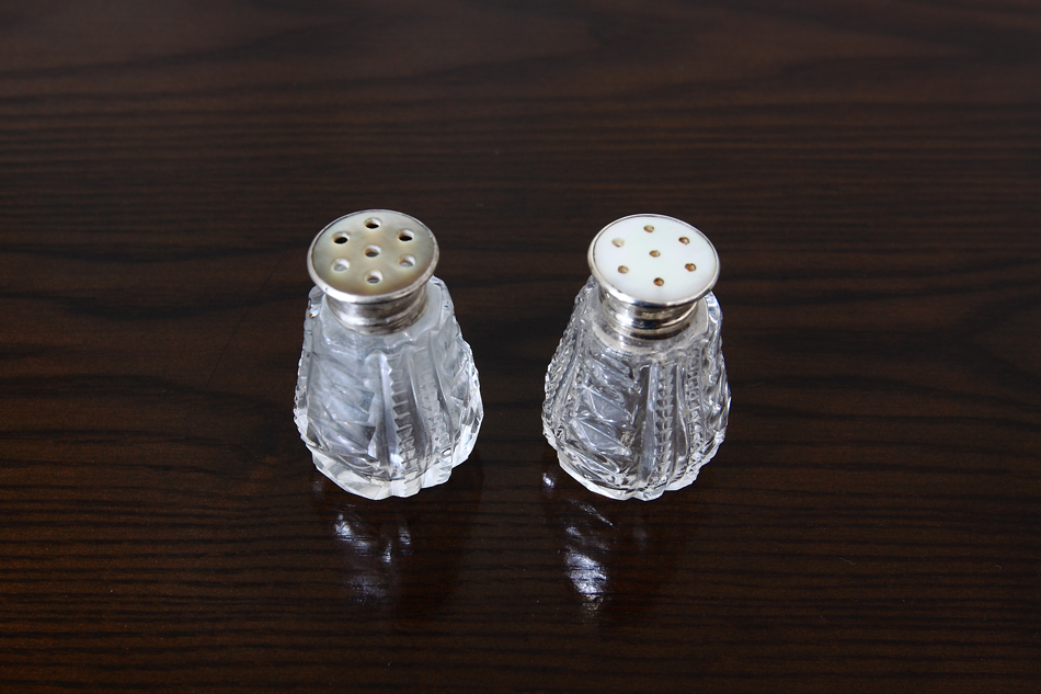 Sterling クリスタルソルト&ペッパー英国イギリス製