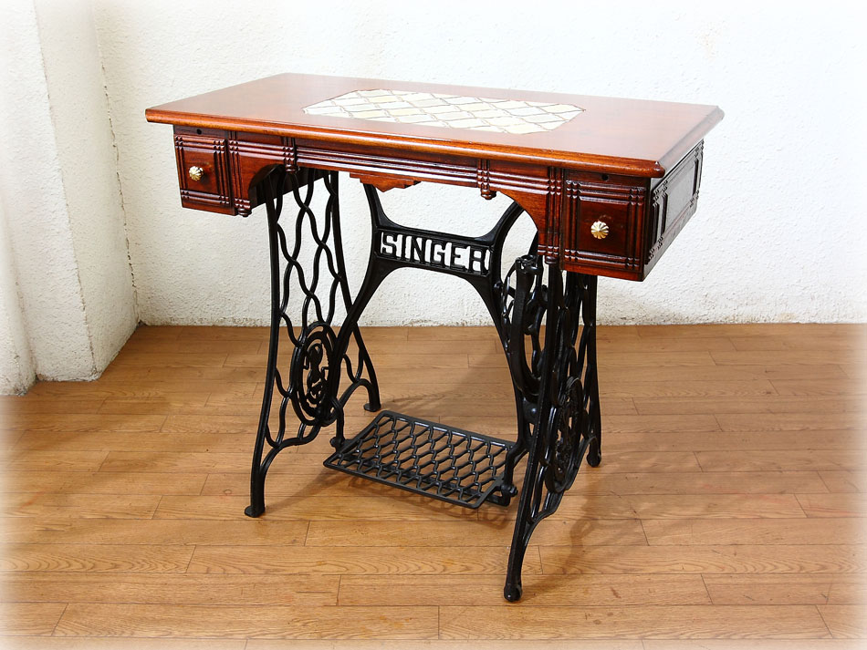 singer ミシン ビンテージ アイアンテーブル 【公式通販】