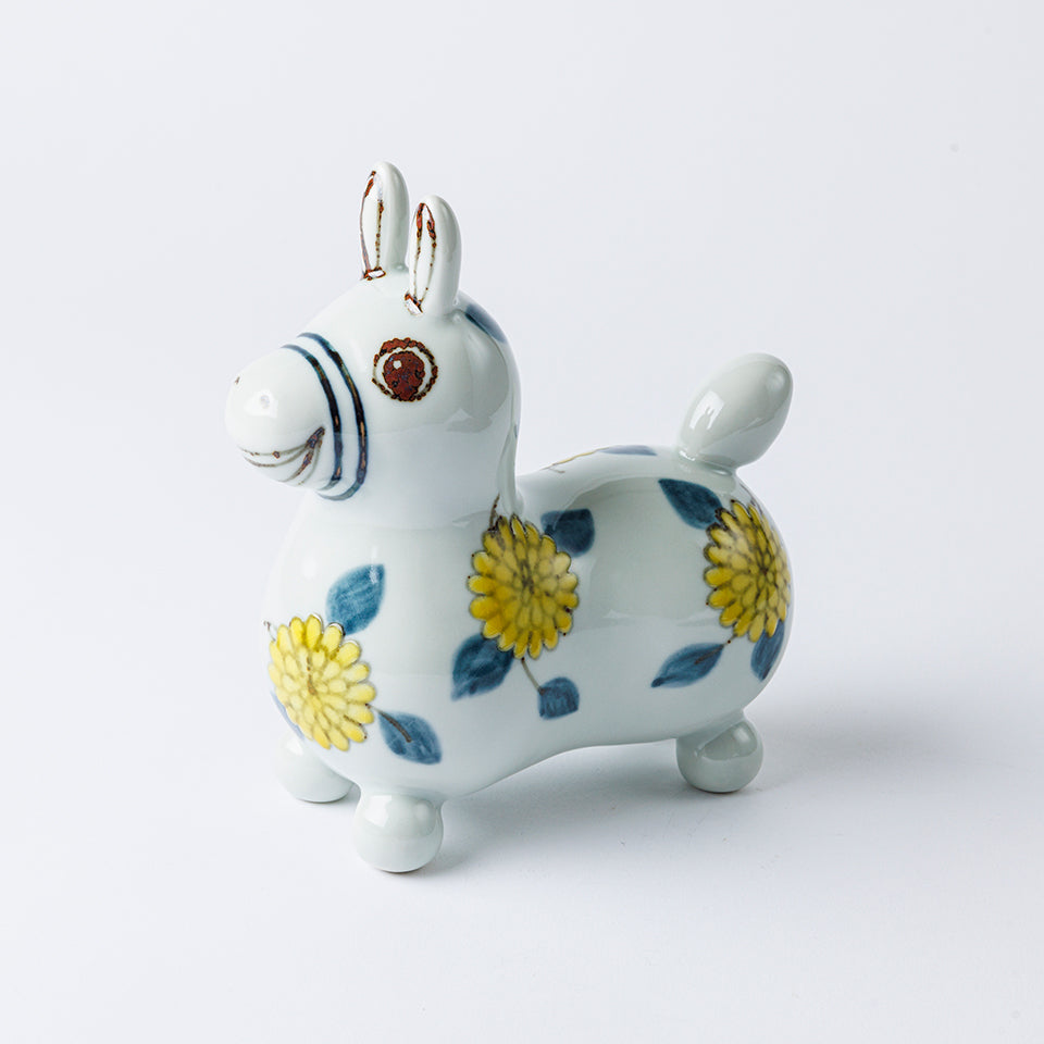 九谷陶泉 徳永遊心作 色絵菊｜Discover Japan 公式オンラインショップ