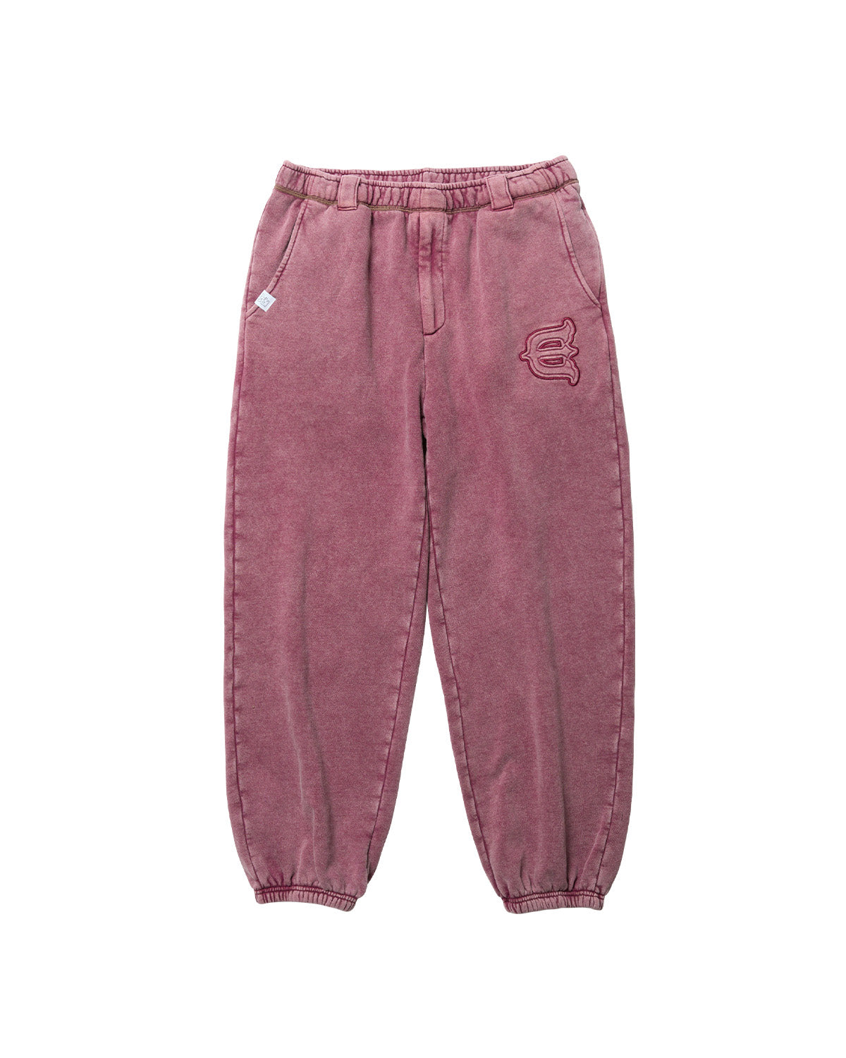 LOGO SWEAT PANTS - BURGUNDY – Evisen Skateboards ゑ (エビセン