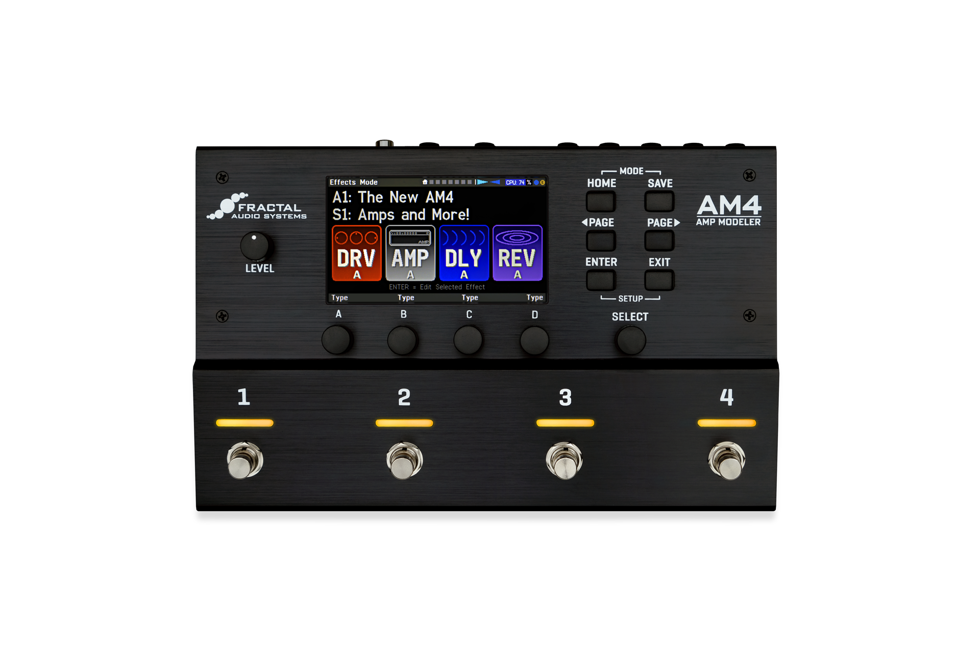 AM4 - Compact Amp Modeler & Multi-FX – Fractal Audio Systems