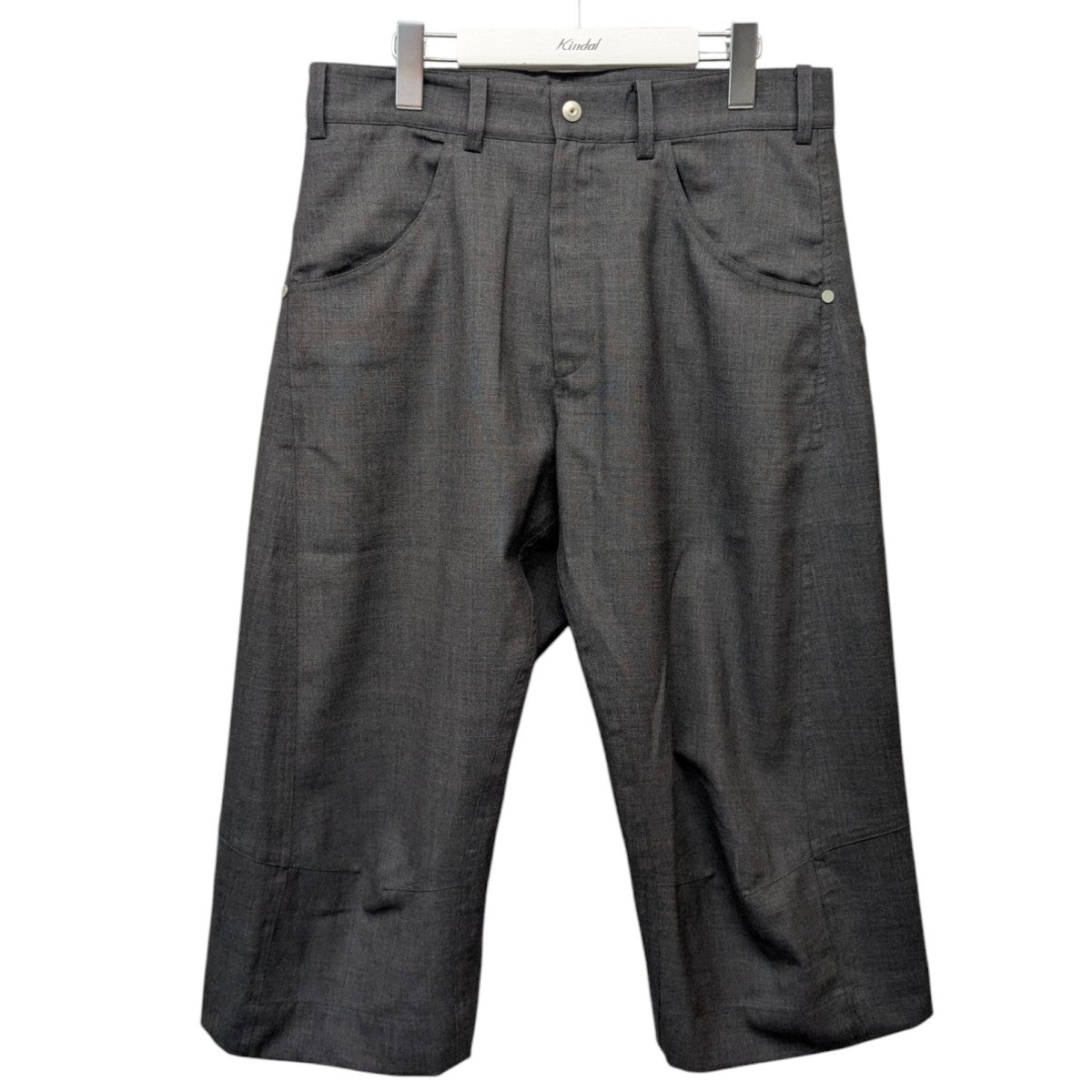 パンツ OMAR AFRIDI / KNEE DARTED FLARE SHORTS オマールアフリディ