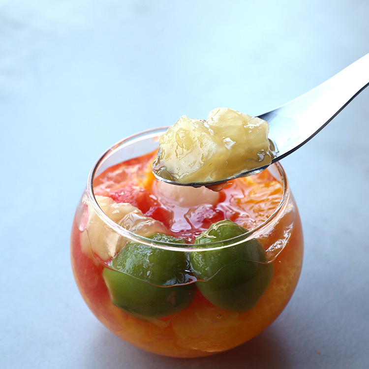 ふみこ農園］コンポート（ハーフ）果実の宝石箱 FCH－3|ふみこ農園