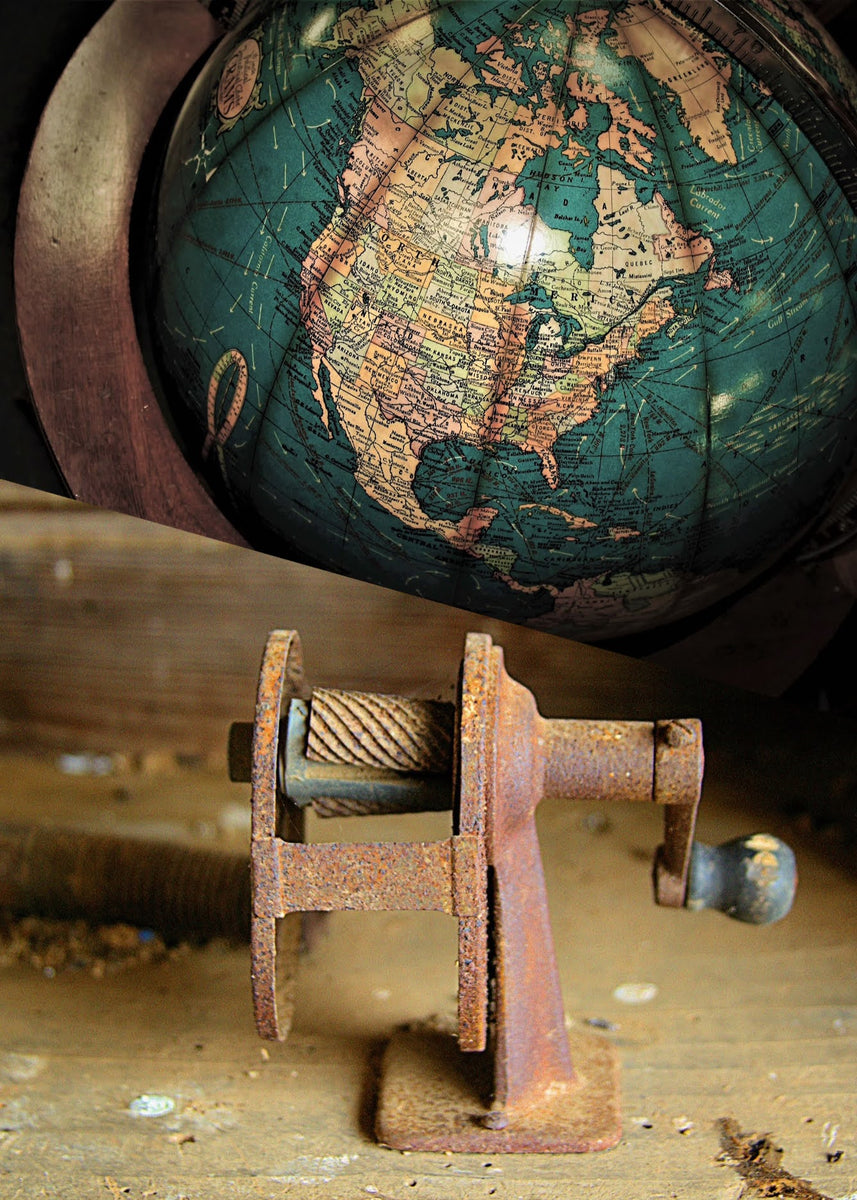 ヴィンテージ文房具／ヴィンテージ 地球儀 – L.A.DEPO（エルエーデポ）