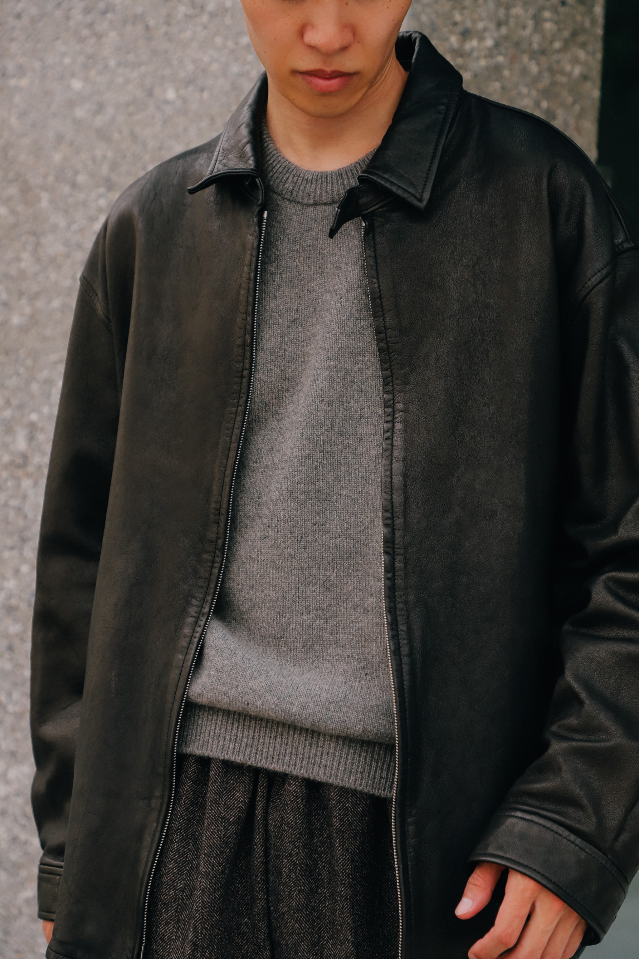 HERILL Lamb leather Jacket 23aw サイズ3 HERILL(ヘリル) 23AW