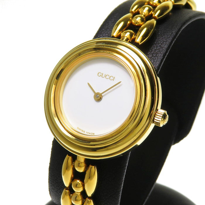 GUCCI/グッチ】 11/12.2 チェンジベゼル6 コマ調整不可 腕時計 GP