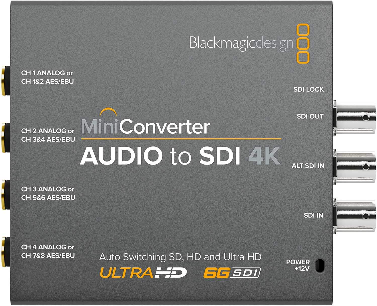 Blackmagic Design Mini Converter Audio to SDI 4K