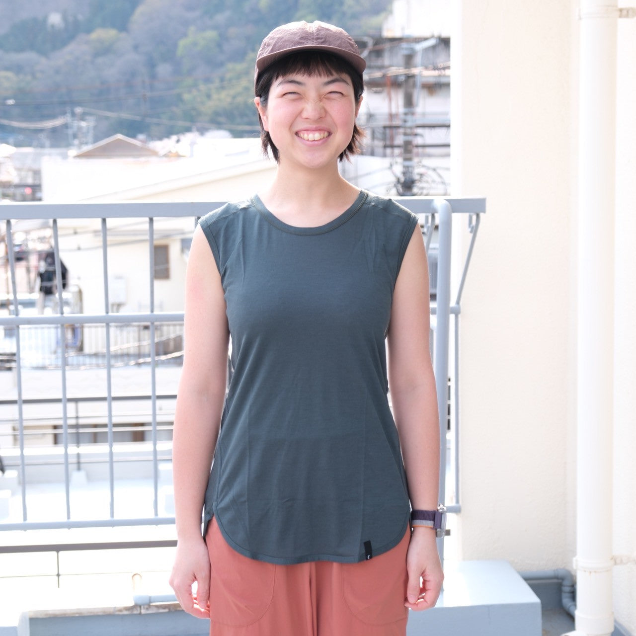 WS Axio Lite Non Sleeve 2025（ウール×化繊／防臭・速乾ノースリーブ