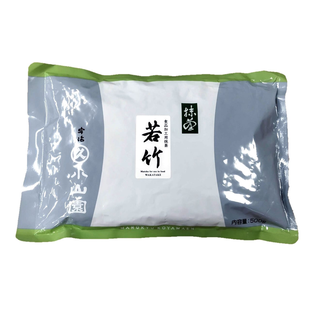 丸久小山園 抹茶「若竹（わかたけ）」 500g 袋入り 業務用 - Matcha