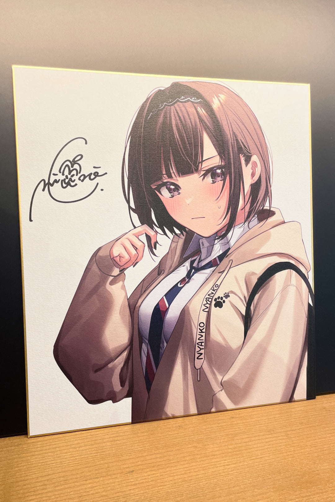 千種みのり「直筆サイン入り色紙セット」《ワンスト23'春コレ》