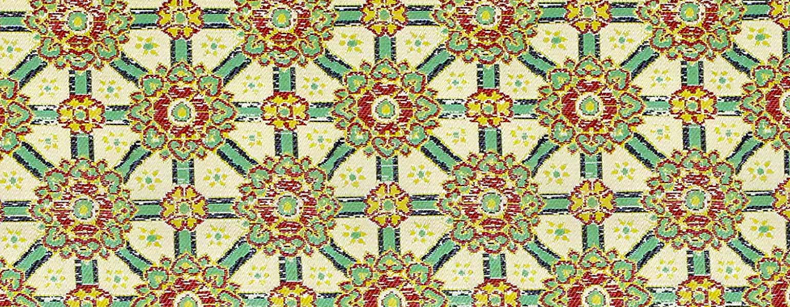 文様特集 小蜀紅錦（しょうしょっこうにしき） – 龍村美術織物公式