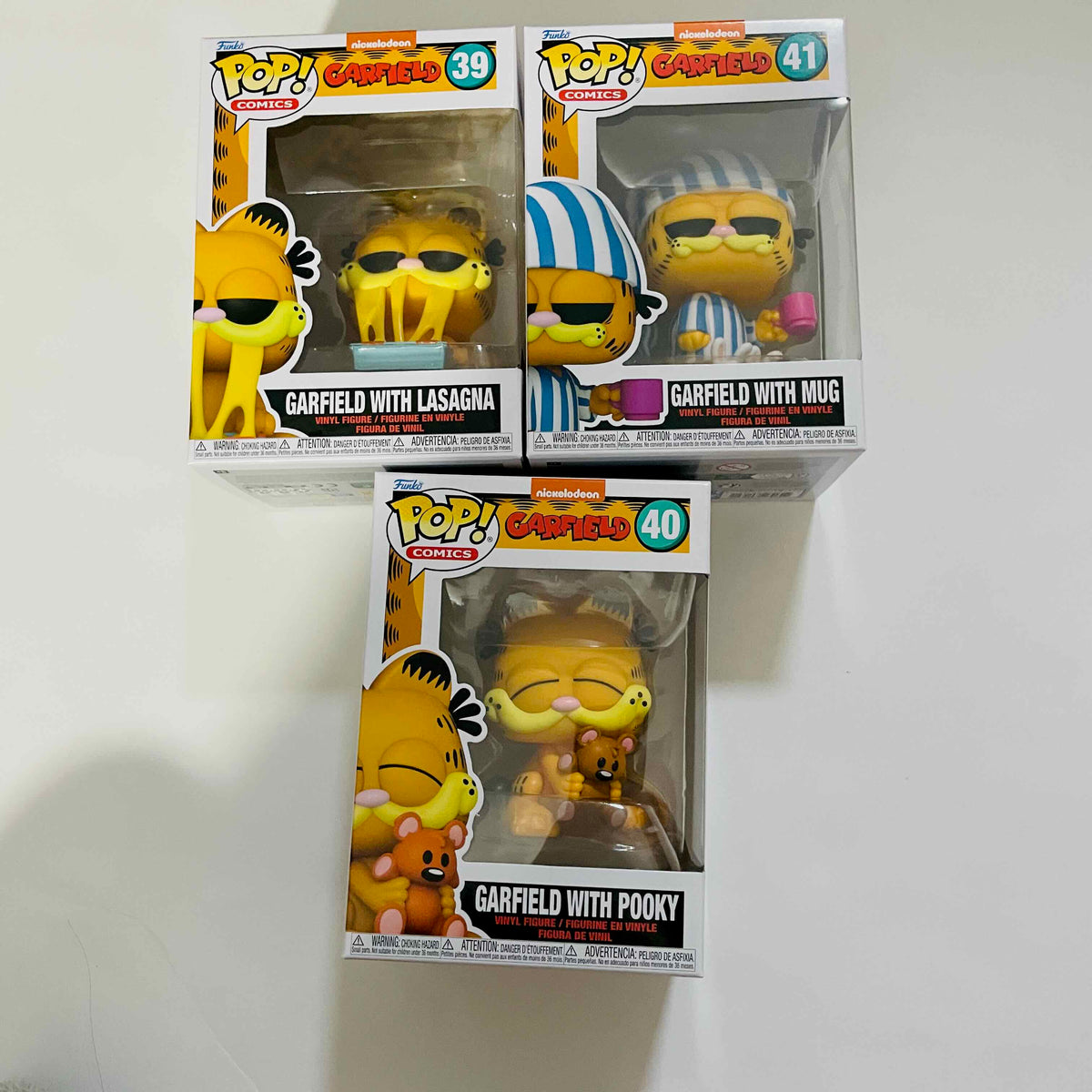 ファンコ ポップ 『ガーフィールド』 3体セット Funko Pop! Comics