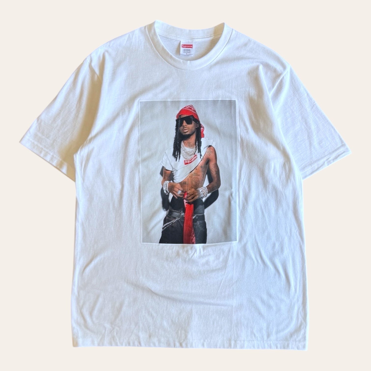 supreme playboi carti Tee white S シュプリーム Tシャツ ホワイト