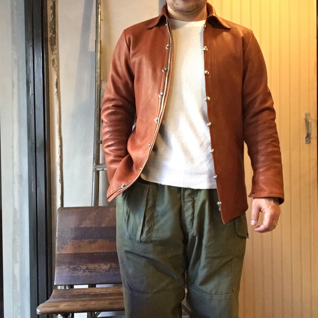 FAR EASTERN ENTHUSIAST CMMレザーシャツジャケット！