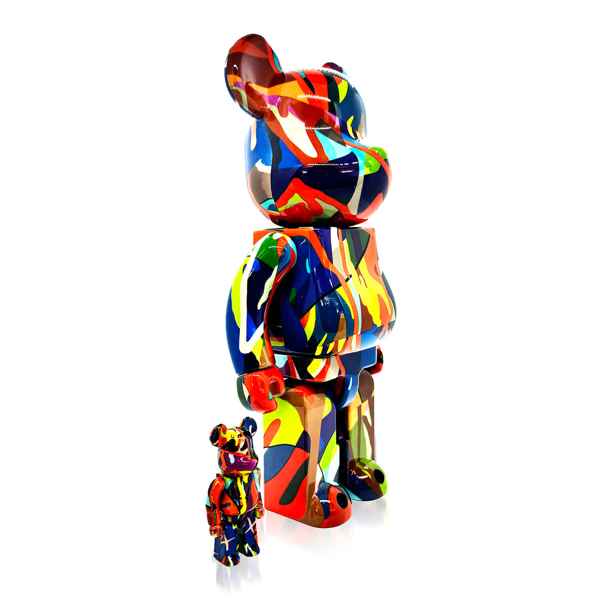 KAWS x Be@rbrick 'Tension' (2021) Rare Designer Art Figure Set