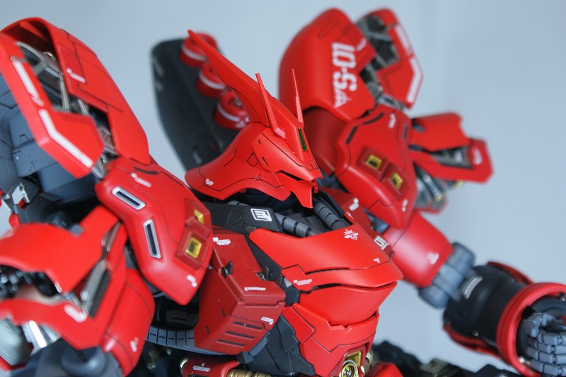 MGサザビーVer.Ka「ジャイアントビームガトリング装備型」の完成品