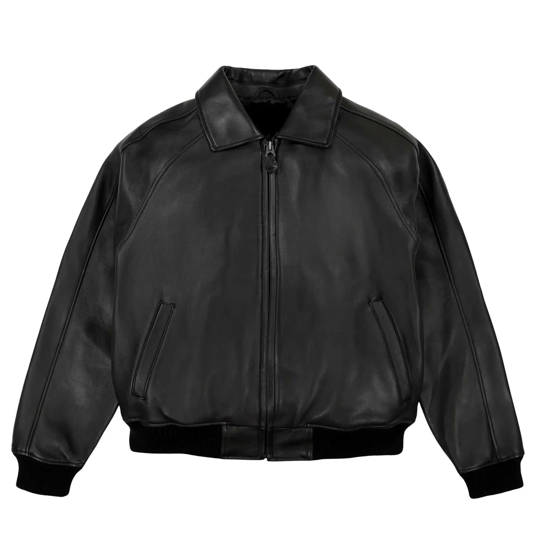 Wholesale All Black Avirex Leather Jacket - Flexible MOQs