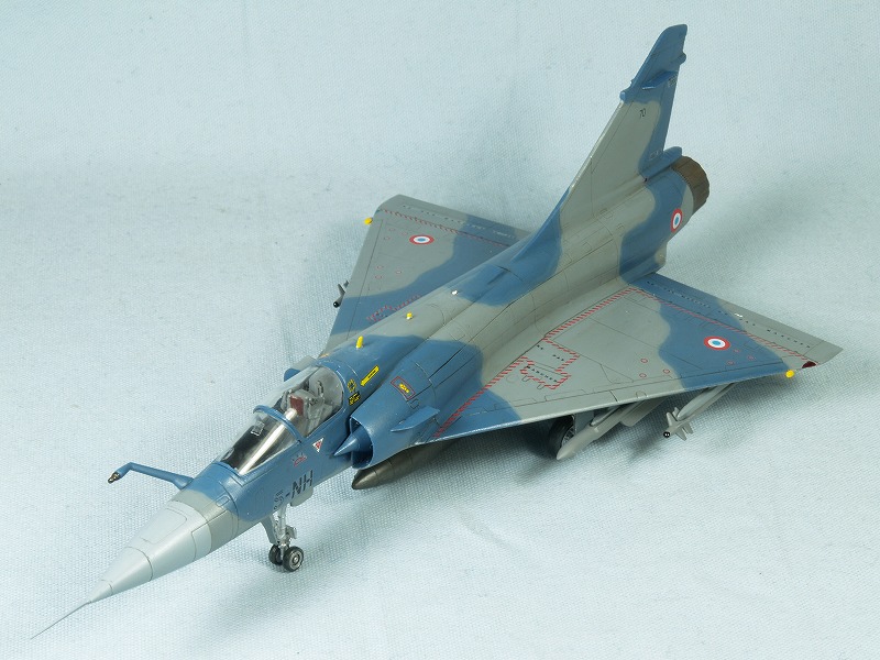 フランス空軍 戦闘機 ダッソー ミラージュ IIIE タグ キーホルダー 緑