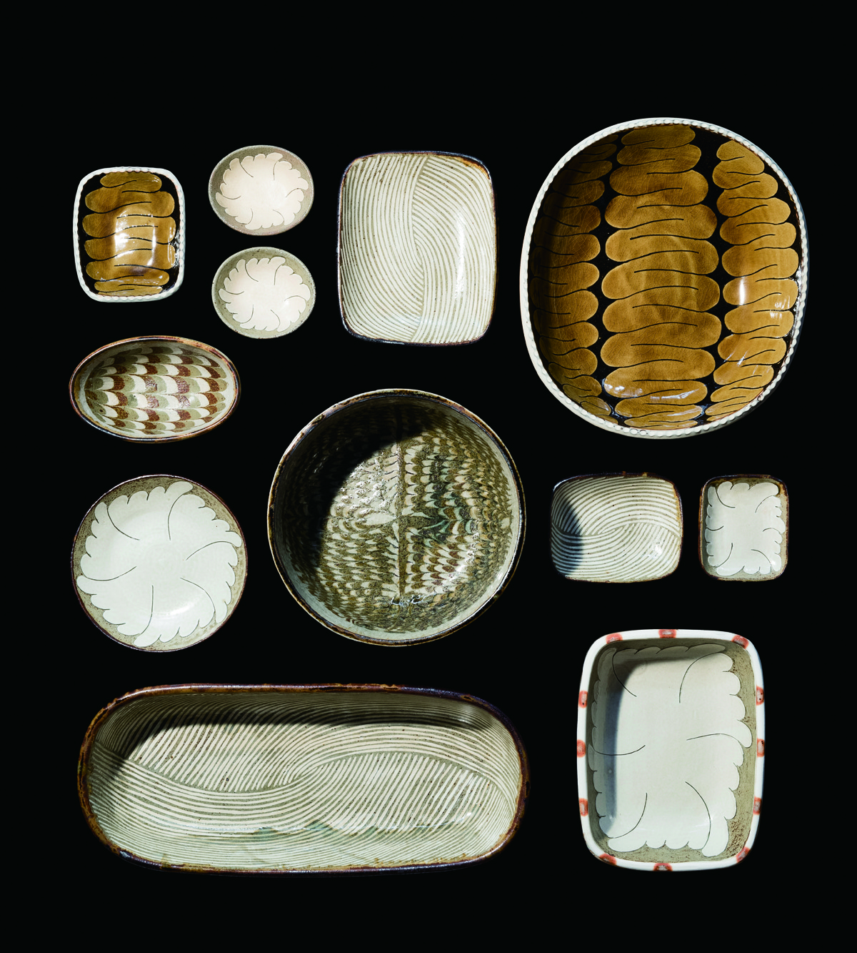 岩井窯 山本教行造 鉄釉花入 .: 岩井窯山本教行造