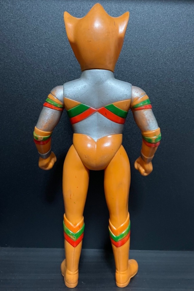 ブルマァク製 トリプルファイター オレンジファイター ソフビ