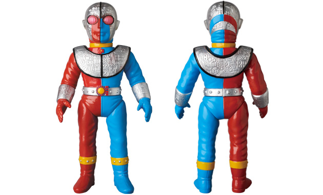 ブルーハカイダーと青ワニ 2体セット東映レトロソフビコレクション