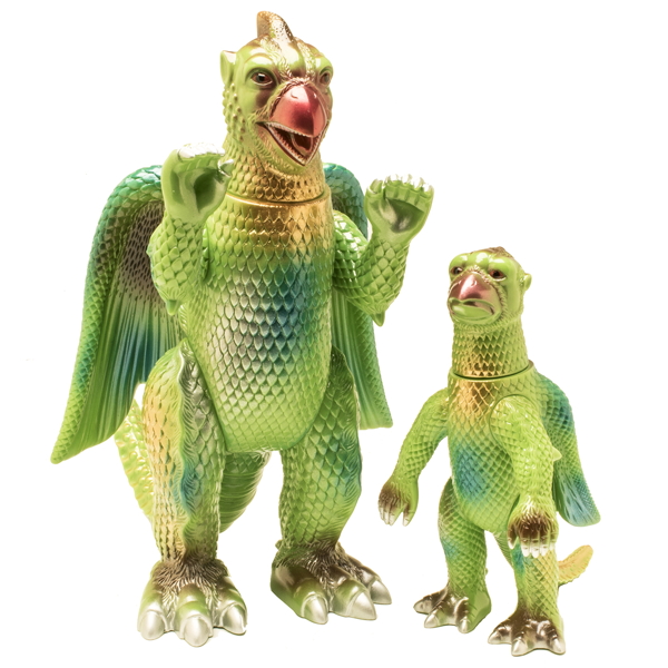 大怪獣・ガッパ。©️日活。ソフトビニール人形・極上品。【首のみ稼働