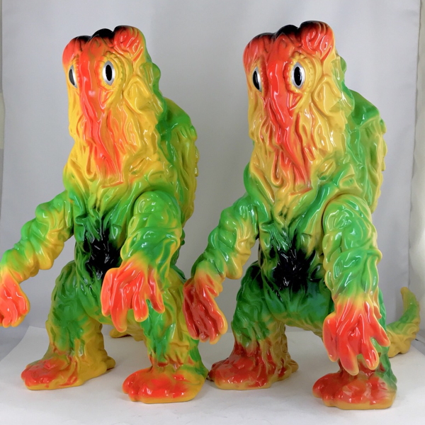 ☆ソフビ◇デラックス ヘドラ 通常版☆M1号◇黄色成型色◇HEDORAH