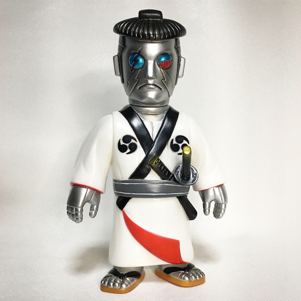 サムライドール 大江戸ROAOTS 半蔵門 鴉天狗 ソフビ 開封済み サムライ