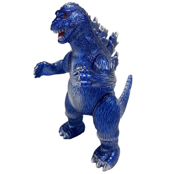 ゴジラ ソフビ マルサン Godzilla 1962 Blue Glitter マルサンキンゴジ