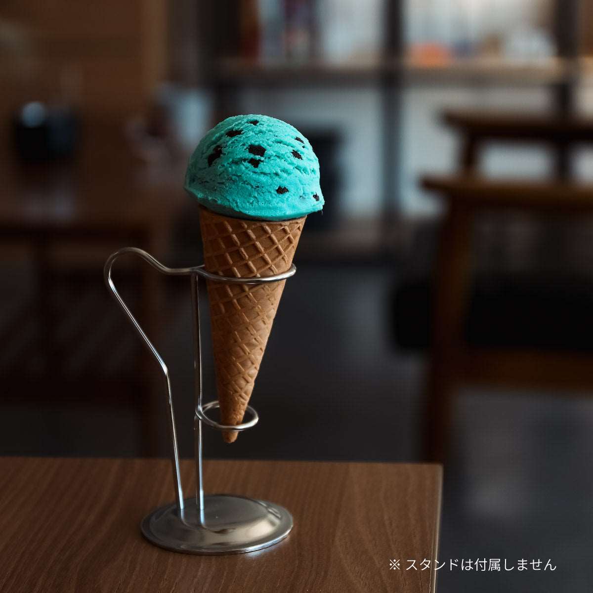 まるで本物。リアルな食品サンプル 食べられないアイス チョコミント